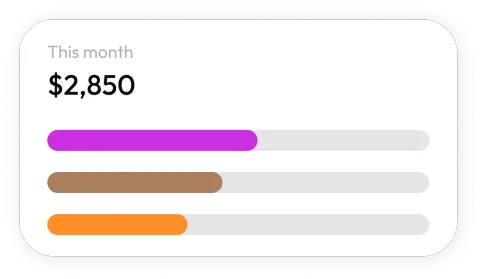 Expense dashboard